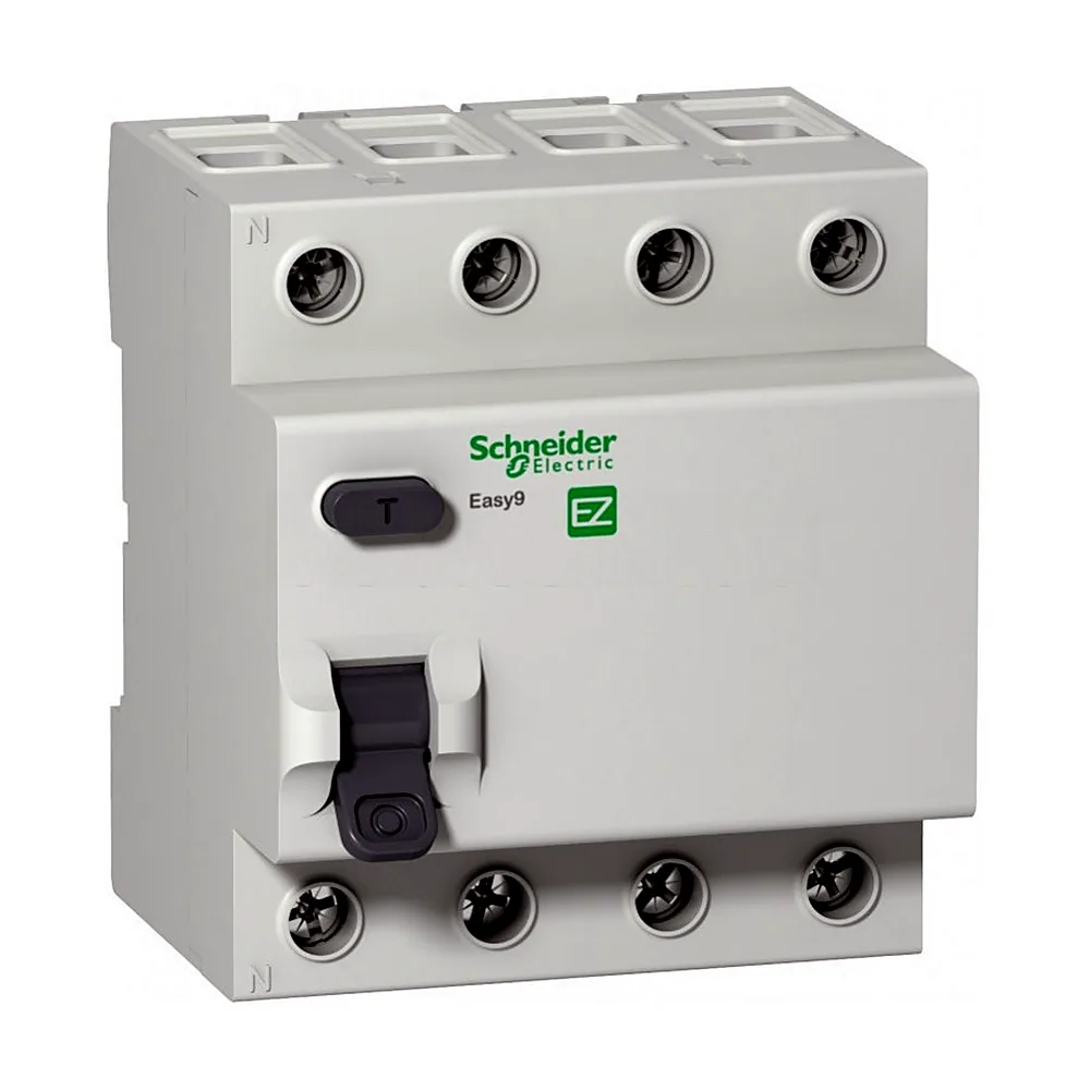 Диференційний вимикач (ПЗВ) EZ9, 4Р 63А 300мА тип АС, Schneider Electric EZ9R64463