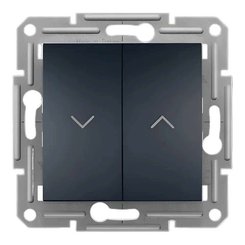 Вимикач для жалюзі Asfora антрацит Schneider Electric EPH1300171