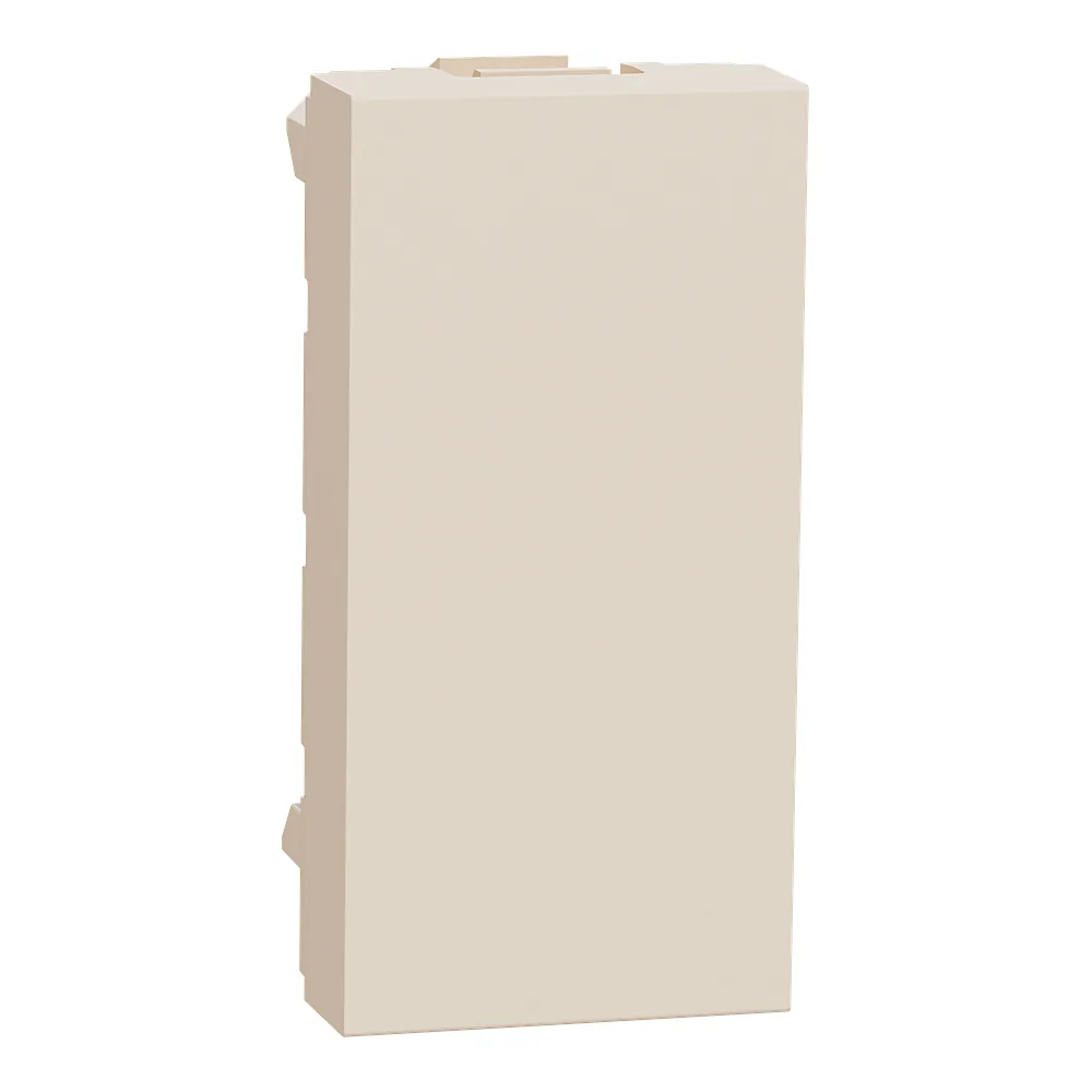 Заглушка 1 модуль бежева Unica New Schneider Electric NU986544