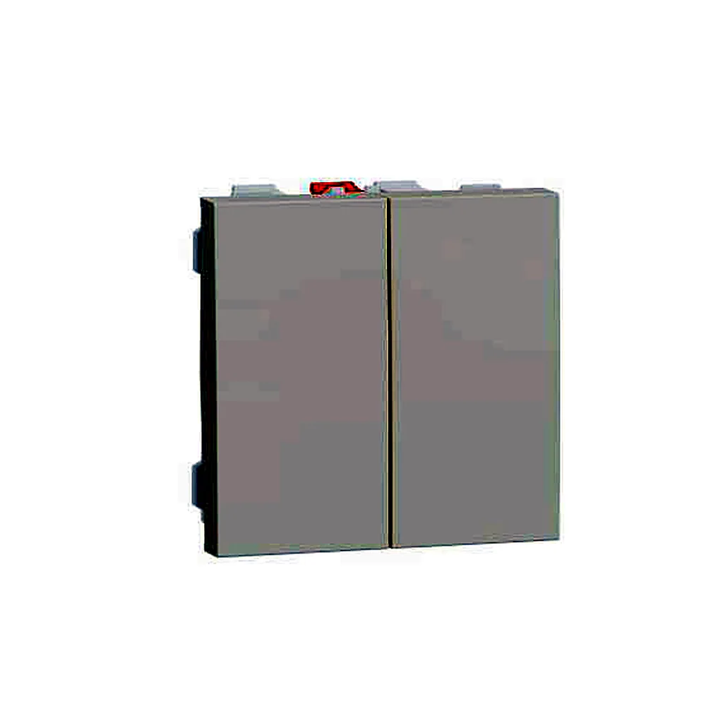 Перемикач 2-кл. 2 x сх.6, 10А 2 мод беж, Unica New, NU321344, Schneider Electric