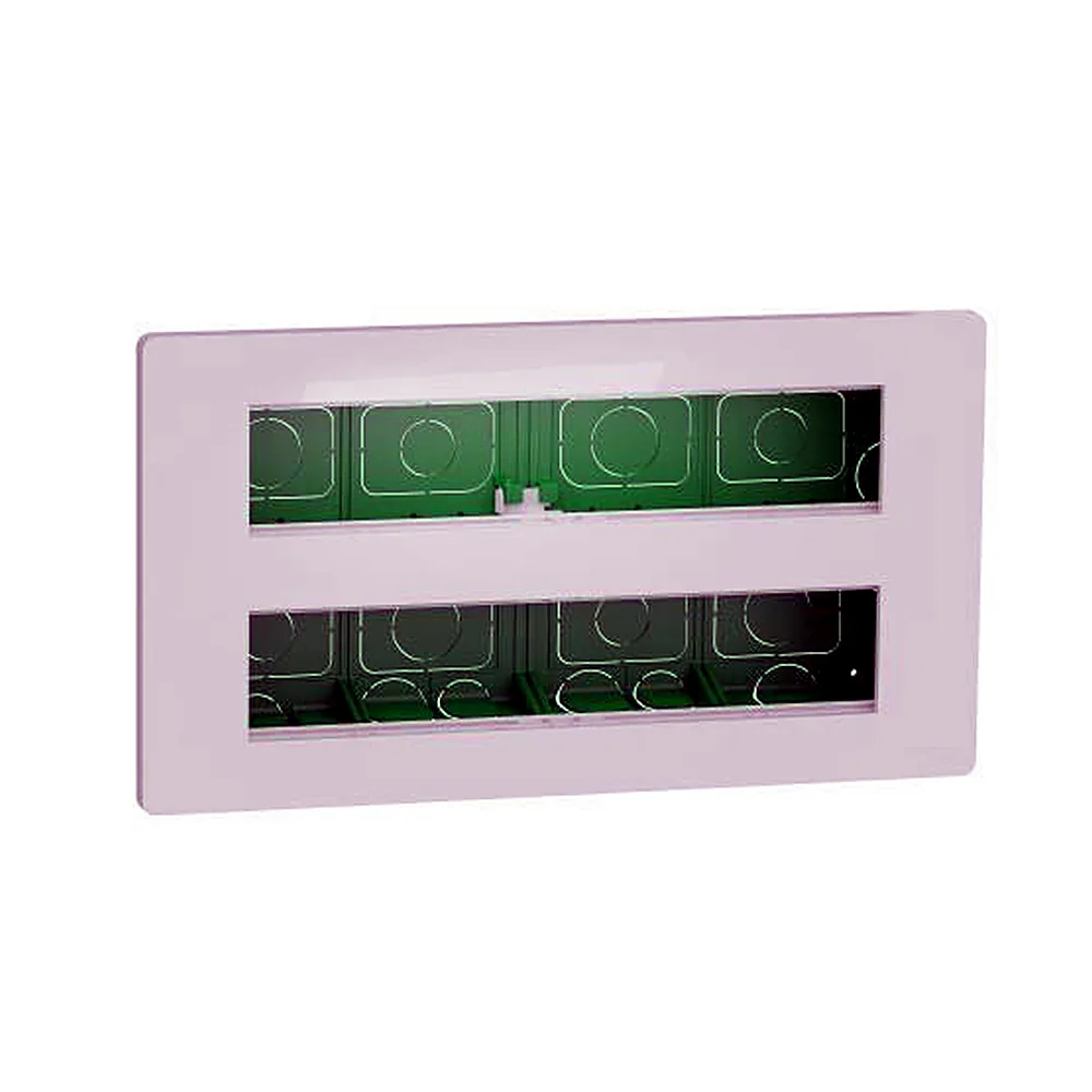 Блок unica system+ прих.вст. 2х5 антиб., Unica New, NU171020, Schneider Electric