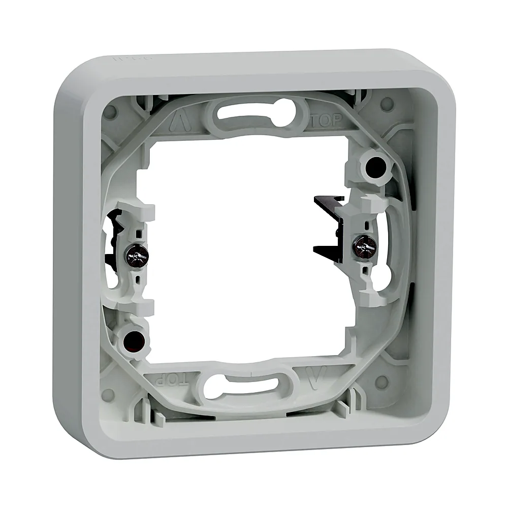Рамка 1-на "Mureva S" з затискачами, білий, IP55, Schneider Electric MUR39108