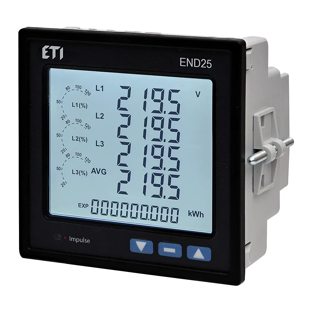 Аналізатор мережі END25-RS (96x96мм, 100-550V AC/DC, RS-485)