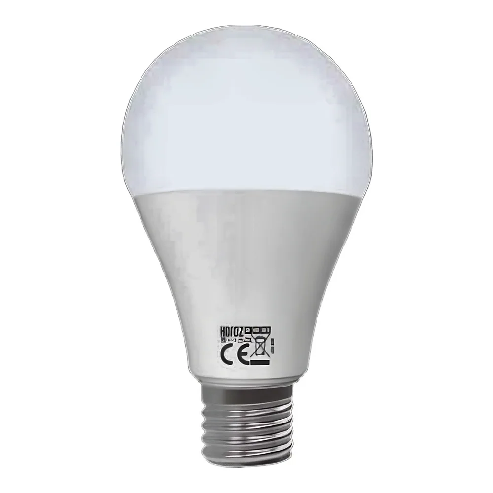 Світлодіодна лампа А60 SMD 18 Вт 3000 K E27 1600 лм 175-250 В/10/100 Horoz 001-006-0018-020