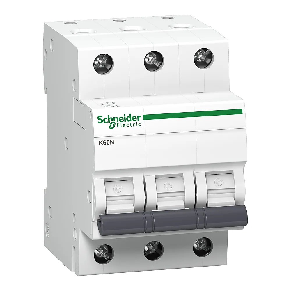 Автоматичний вимикач АВ Acti9 K60N 3P C 25 А крива 6000 А МЄК 60898-1 Schneider Electric A9K02325