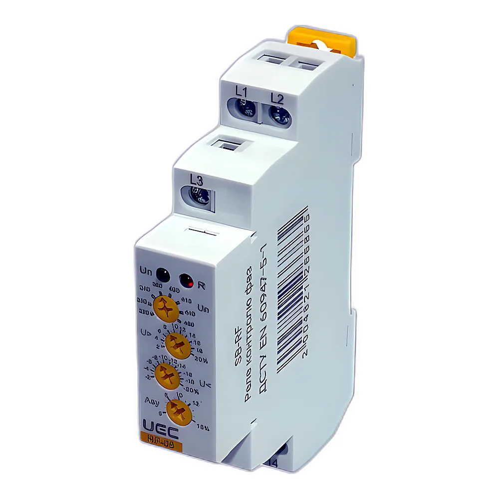 Реле фаз RF 06 3ф 220-460 В AC UEC SB-RF-06-220-460VAC