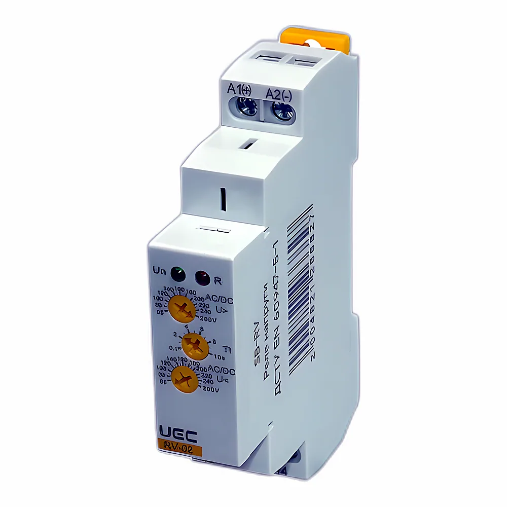 Реле напруги 1-фазне RV-2 110-240 В AC/DC UEC SB-RV-02-AD110-240