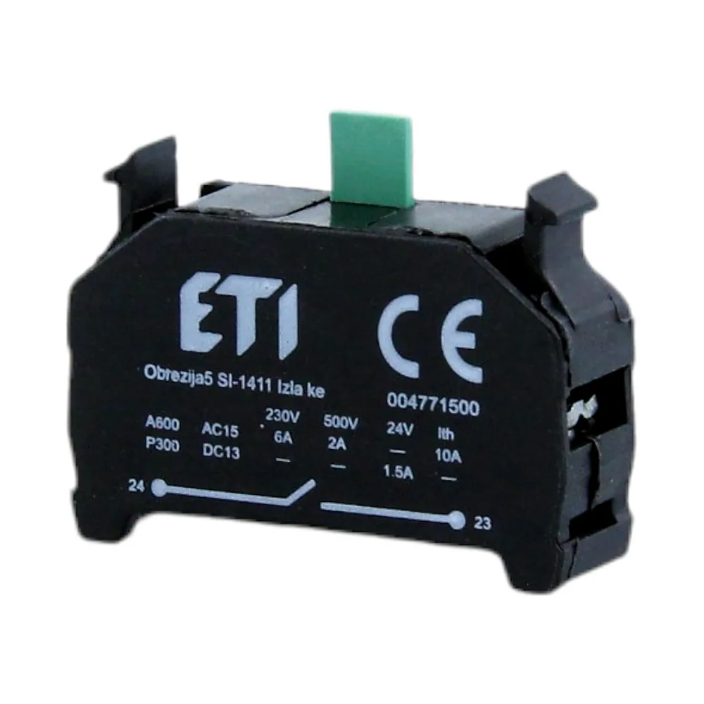 Блок-контакт ETI E-NO 1NO 4771500