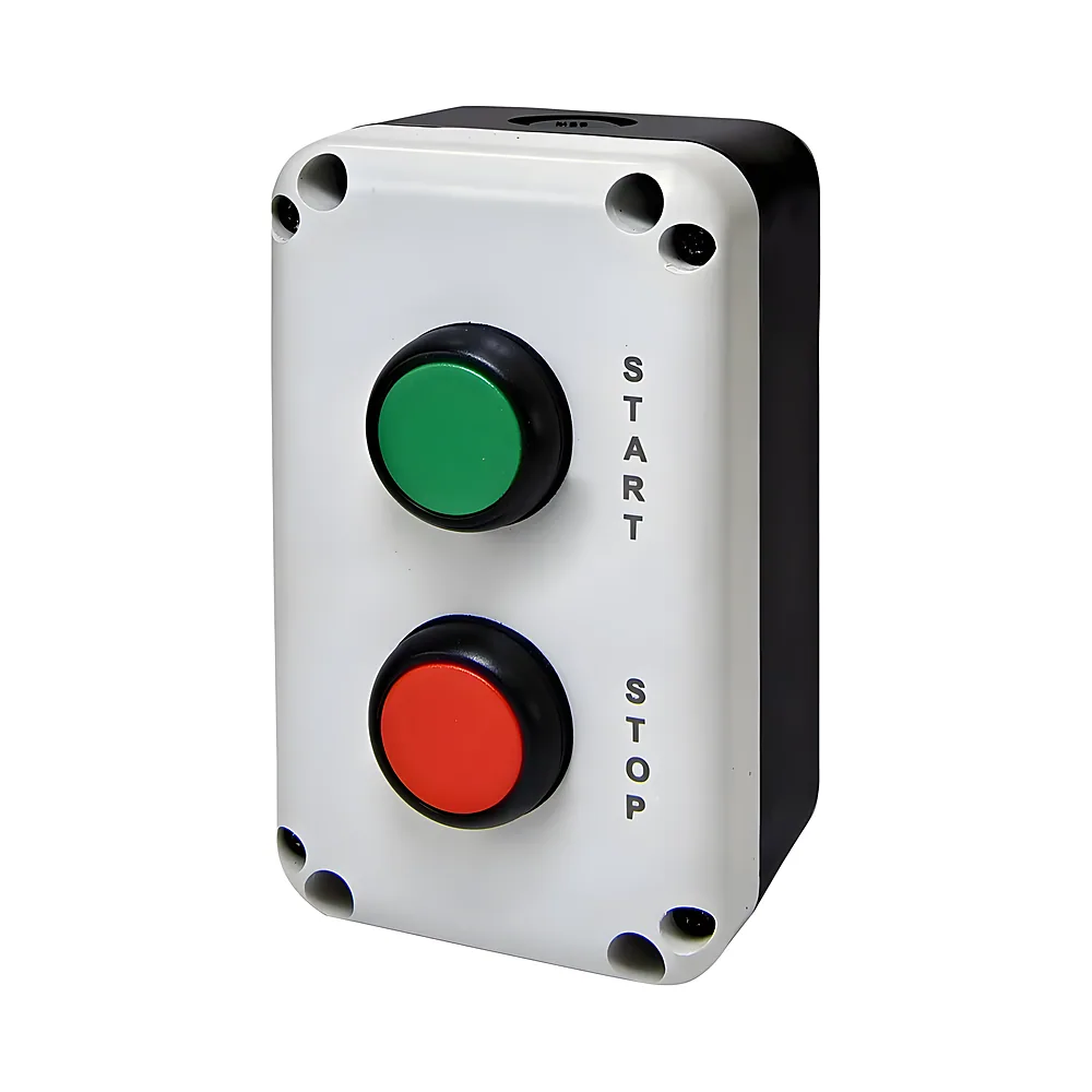 Пост керування ESB2-V4 2-модульний Standart START/STOP зелений/червоний ETI 4771626