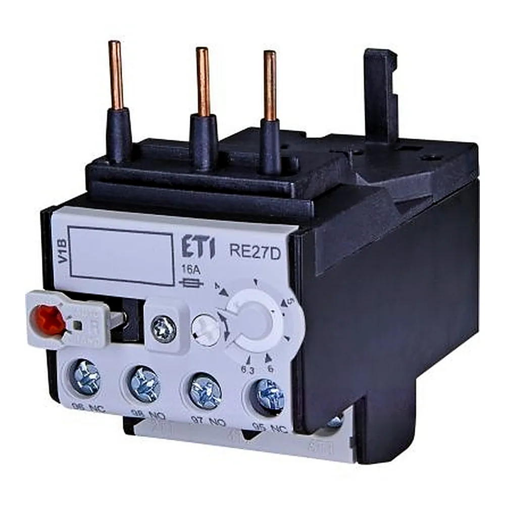 Теплове реле ETI RE 27D-6,3 4-6,3A 4642407