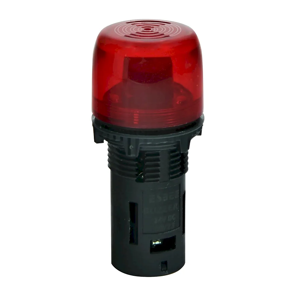 Зумер ETI EBUZ-L-024C 24V DC 60dB червоний LED 4771552