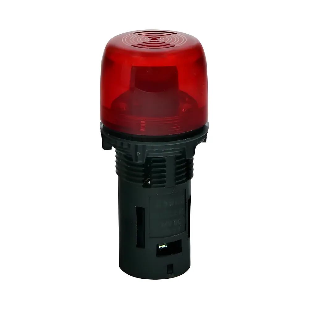 Зумер EBUZ-L-024C 24 В DC 60 дБ червоний LED блимаючий ETI 4771552
