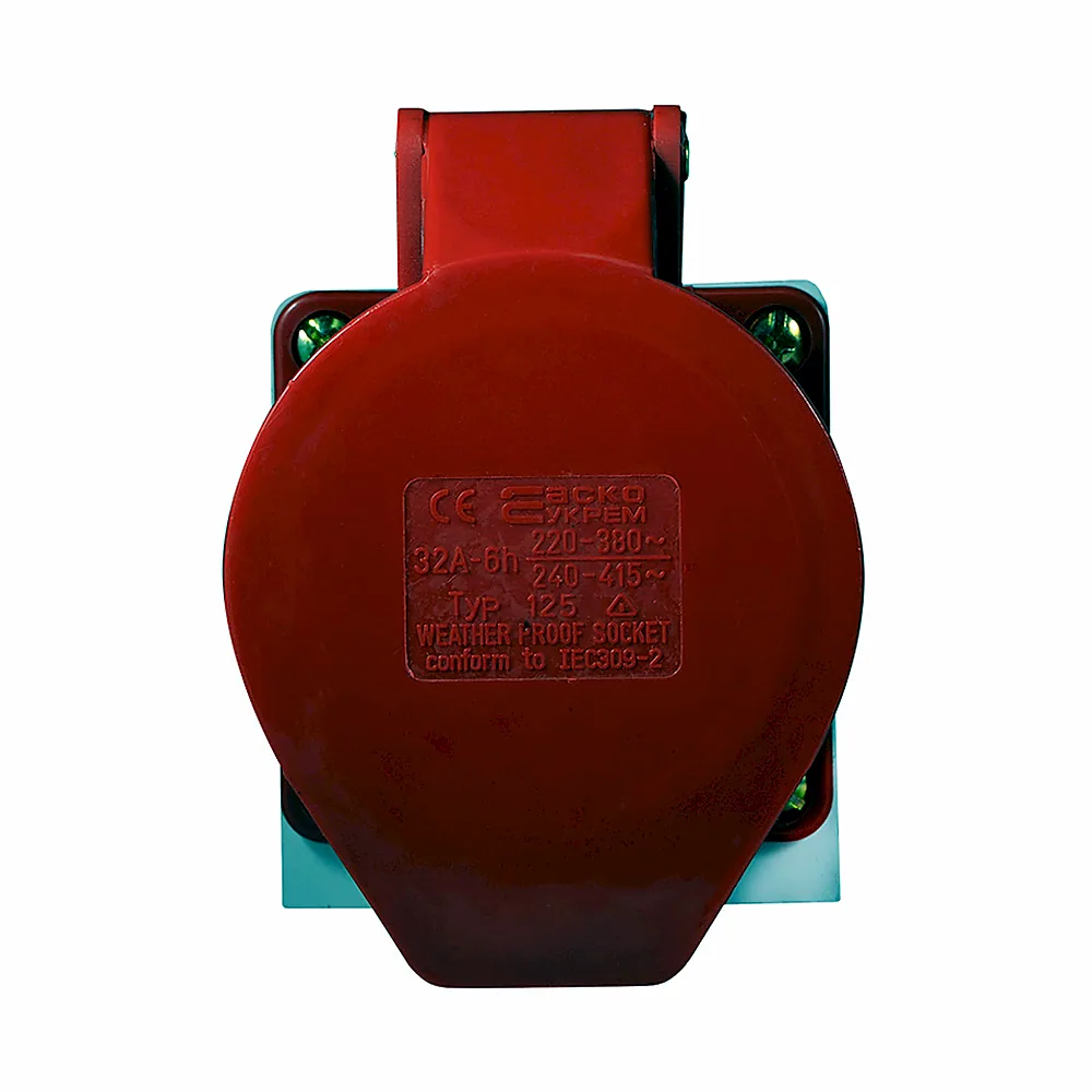 Гніздо АсКо ГС 32А/5 3Р+N+РЕ A0080040006
