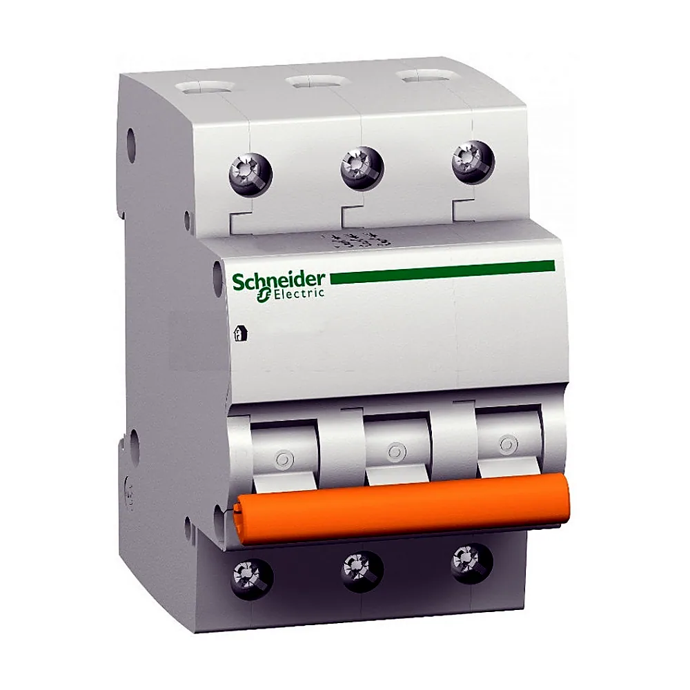Автоматичний вимикач Schneider Electric ВА63 3P 10A C 4.5кА 11222