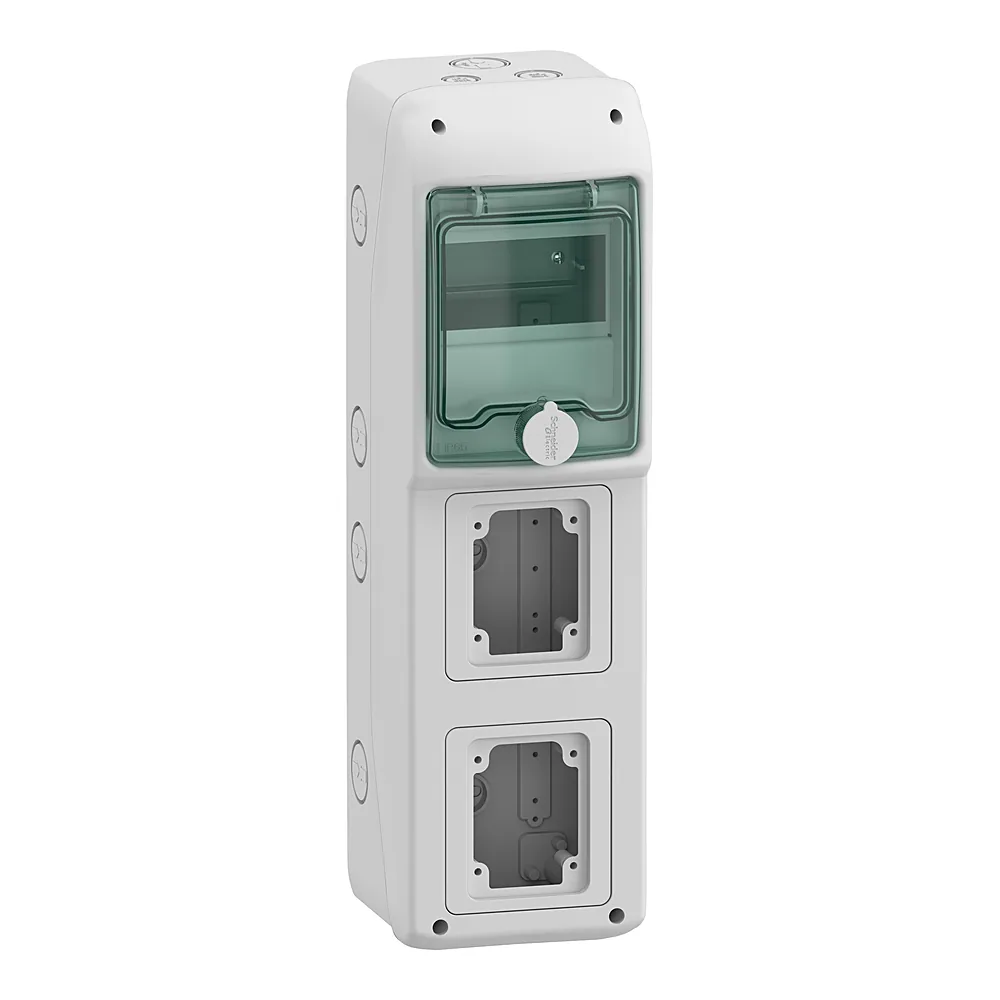 Модульний щит Mureva IP65 5 модулів+2 отвори Schneider Electric 13178
