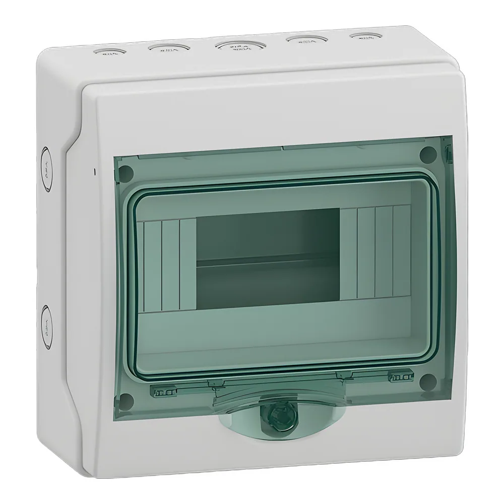 Модульний щит MINI Mureva IP65 8 модулів з клемами Schneider Electric 13443