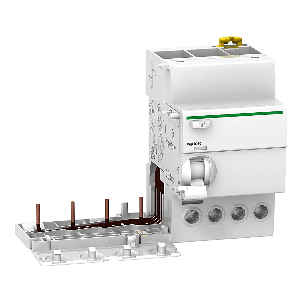 Диференційний блок VIGI iC60 4P 25 А 30 мА AC Schneider Electric A9V41425
