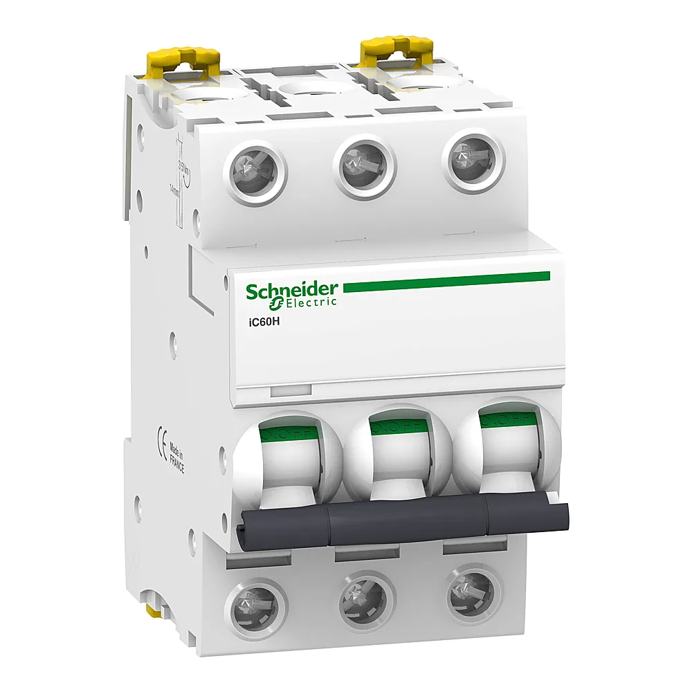 Автоматичний вимикач iC60H 3P C 40 А 10 кА Schneider Electric A9F89340