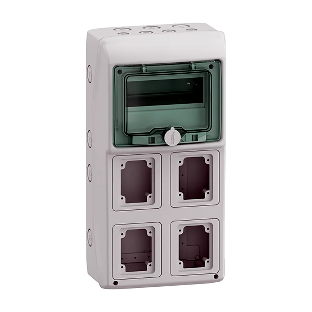 Щит Mureva, IP65, 8мод+4отв 13179, Schneider Electric