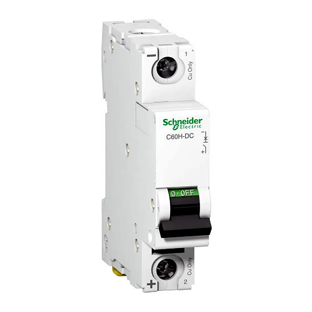 Автоматичний вимикач C60H-DC =250В 10А 1Р хар-ка С, Schneider Electric