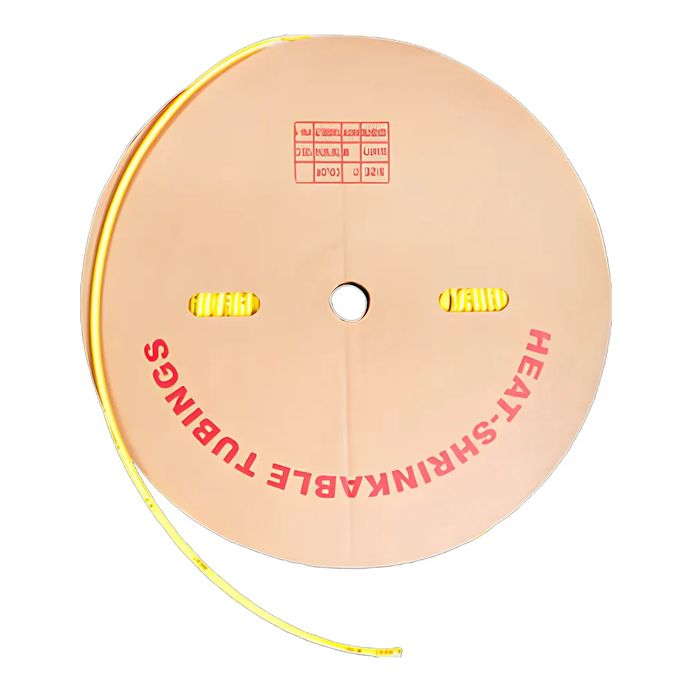Термоусаджувальна трубка e.termo.stand.roll.2.1.yellow 2/1 мм 200 м жовта E.NEXT s059004