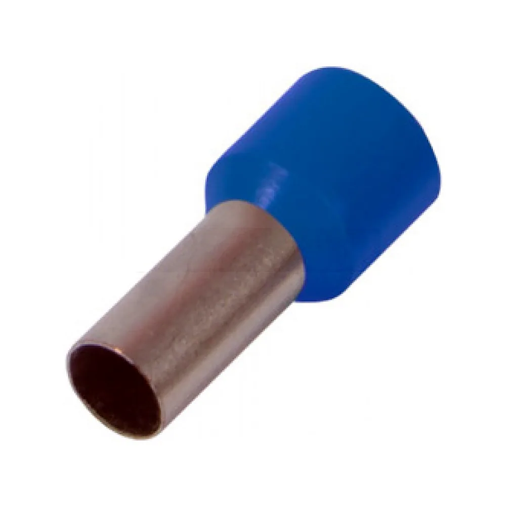 Ізольований наконечник втулковий e.terminal.stand.e4009.blue 4,0 кв.мм, синій