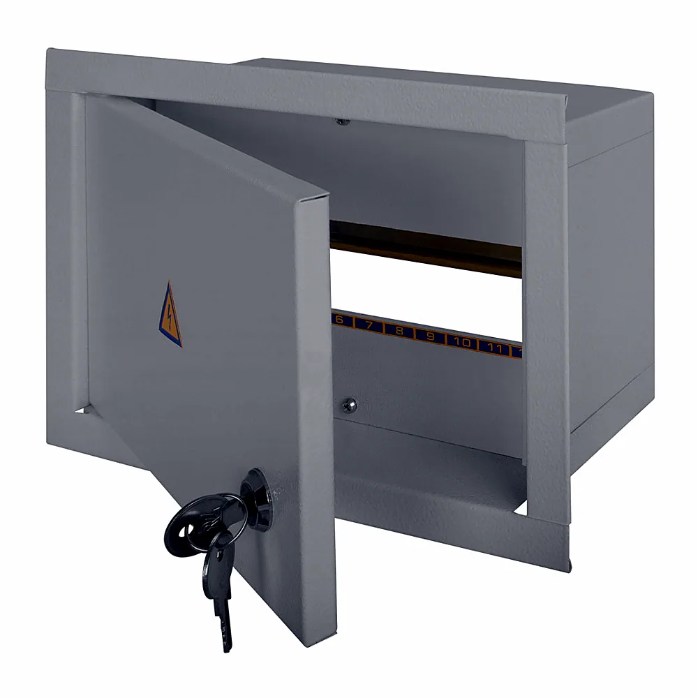 Шафа e.mbox.stand.w.12.z металева, під 12 мод., що вбудовується, з замком