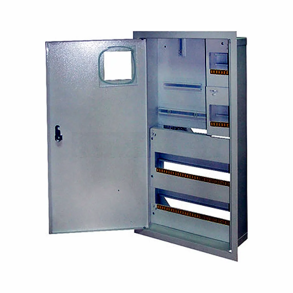 Шафа e.mbox.stand.w.f3.36.z.e металева, під 3-ф. електронний лічильник, 36 мод., що вбудовується, з замком