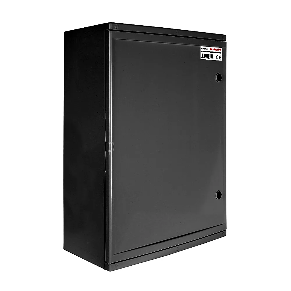 Шафа удароміцна з АБС-пластика e.plbox.500.700.245.88m.blank, 500х700х245мм, IP65 з панеллю під 88 модулів