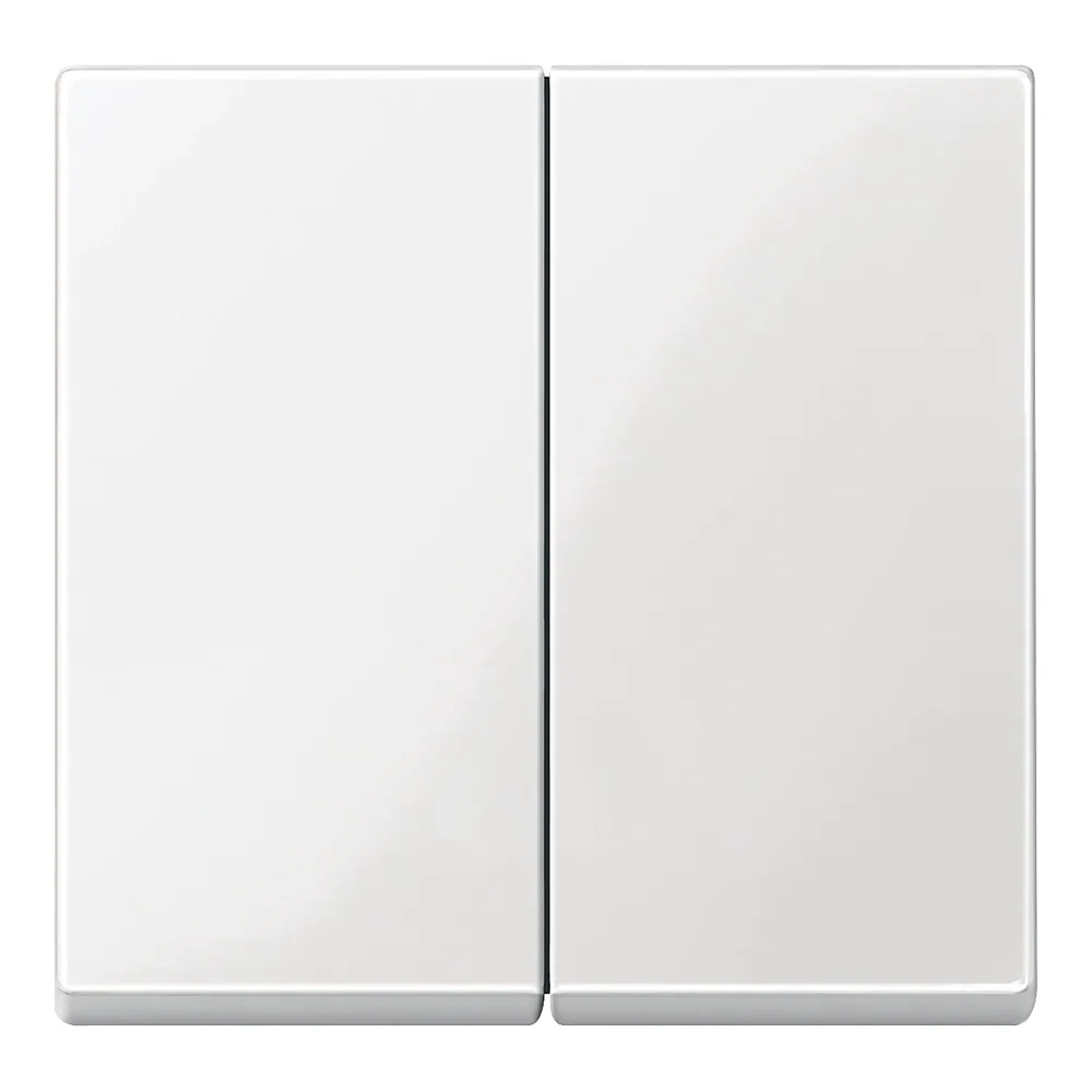 Клавіша для вимикача 2-клавішного SystemM білий блискучий ТП Schneider Electric MTN432519