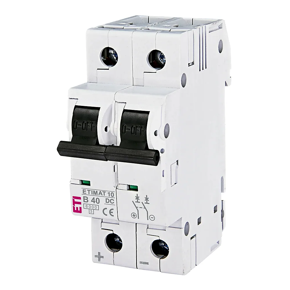 Авт. вимикач  ETIMAT 10  DC 2p  В 40A (6 kA), ETI