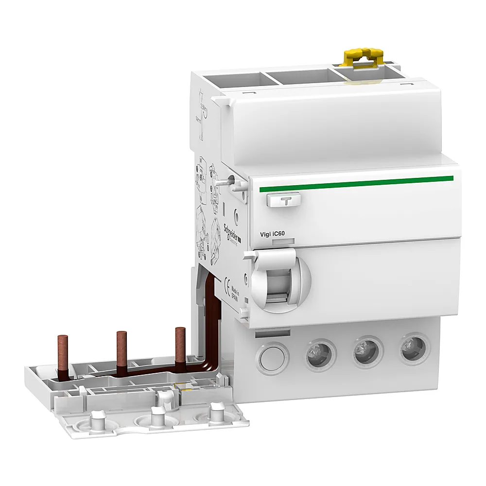 Диференційний блок VIGI iC60 3P 63 А 30 мА AC Schneider Electric A9V41363