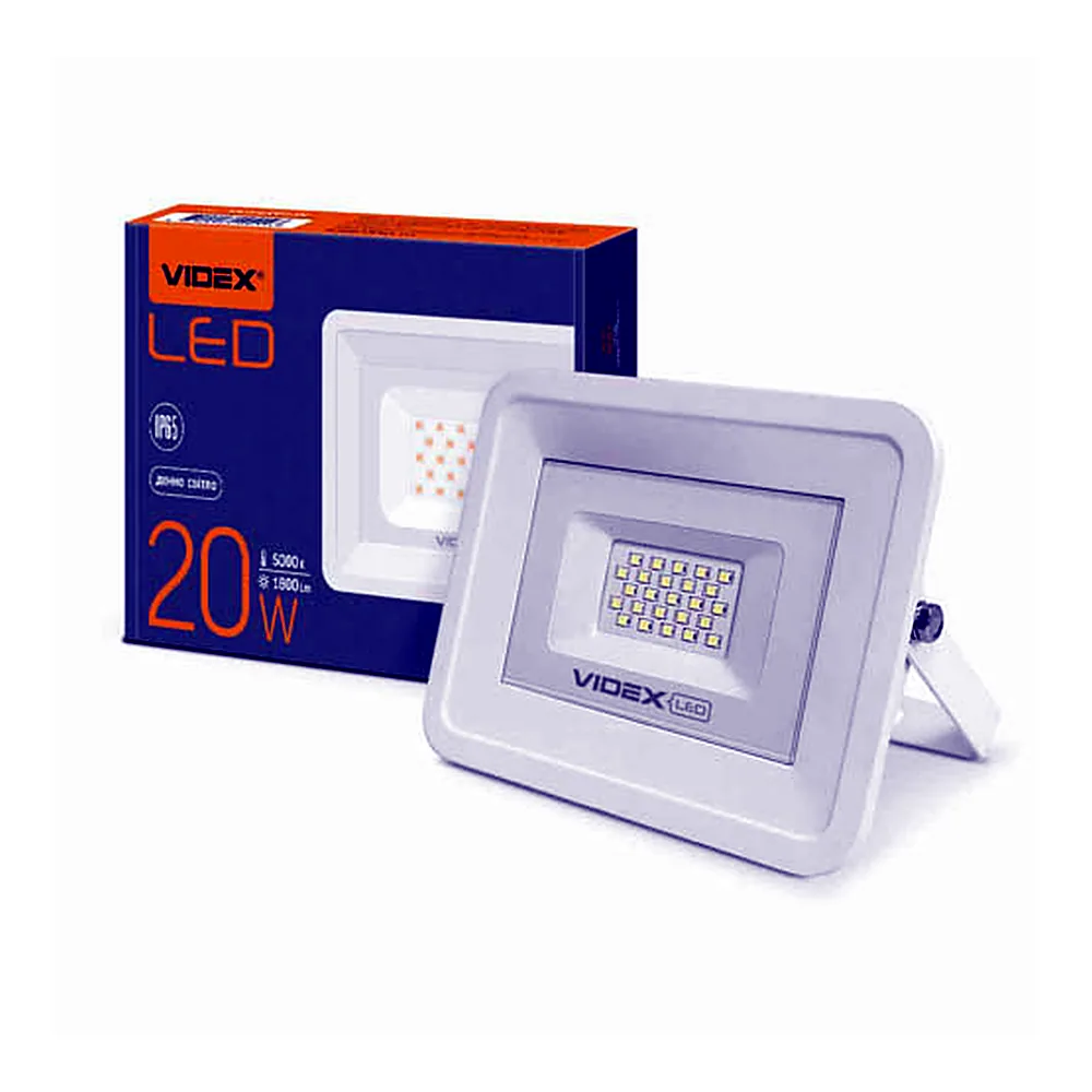 LED прожектор VIDEX 20W 5000K 220V (VL-Fe205W) 20шт