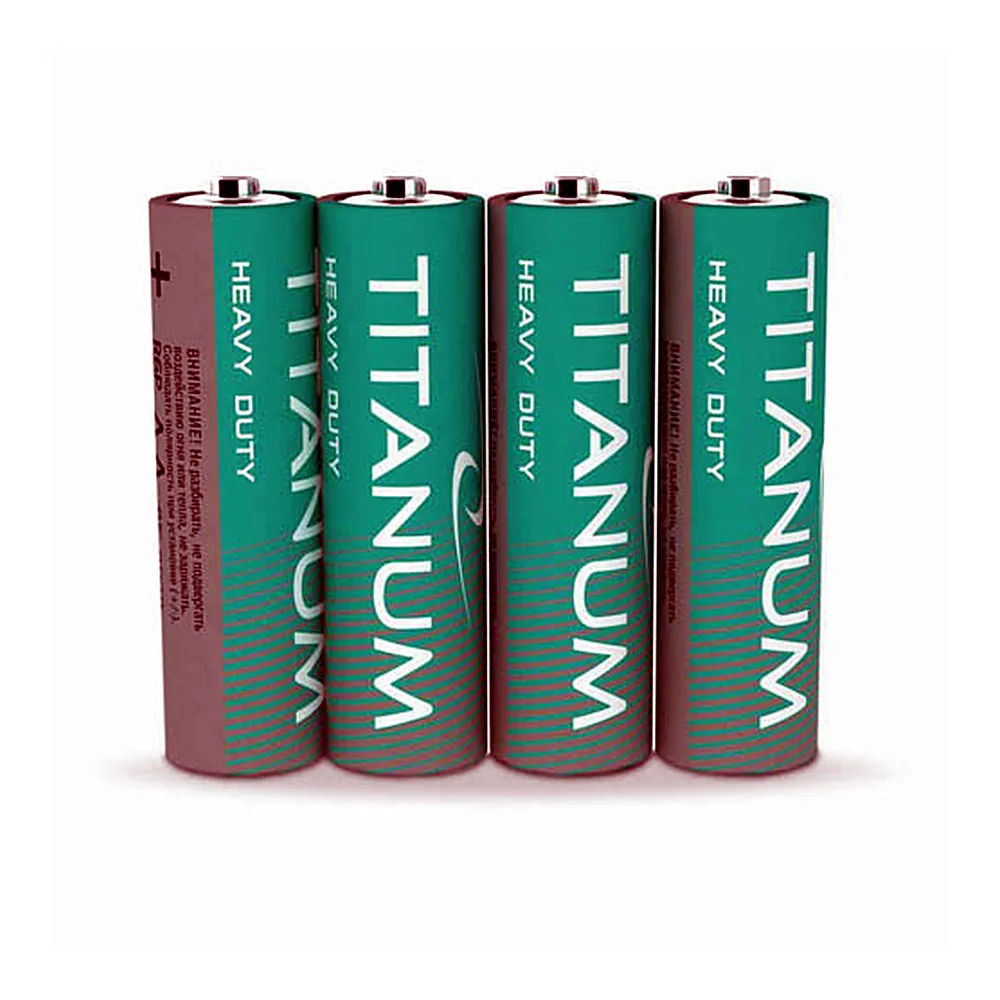 Батарейка сольова Titanum R03P/AAA 4pcs SHRINK (40/1200)