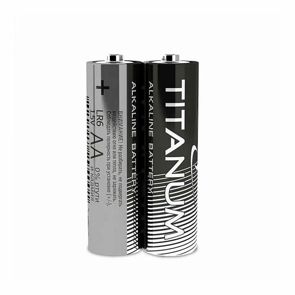 Батарейка лужна Titanum LR6/AA 2pcs SHRINK (40/720)