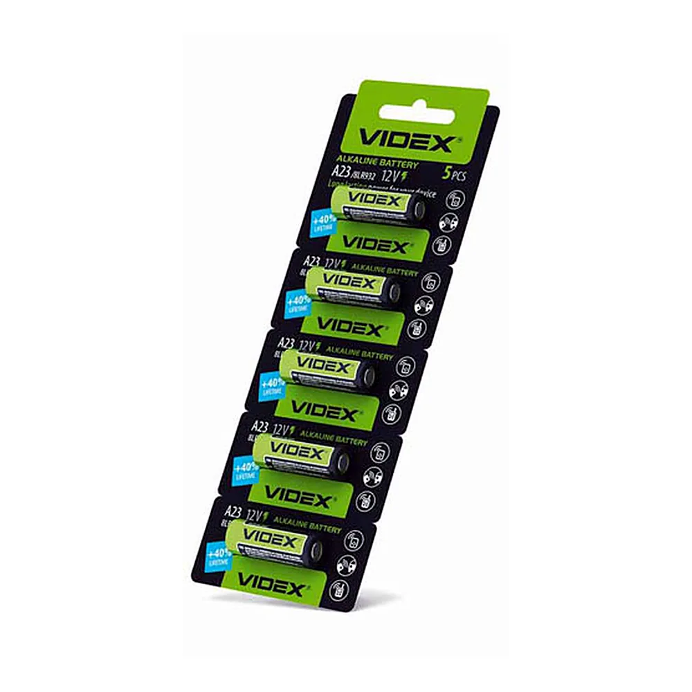 Батарейка лужна А23/Е23А 5pcs BLISTER CARD (50/500)