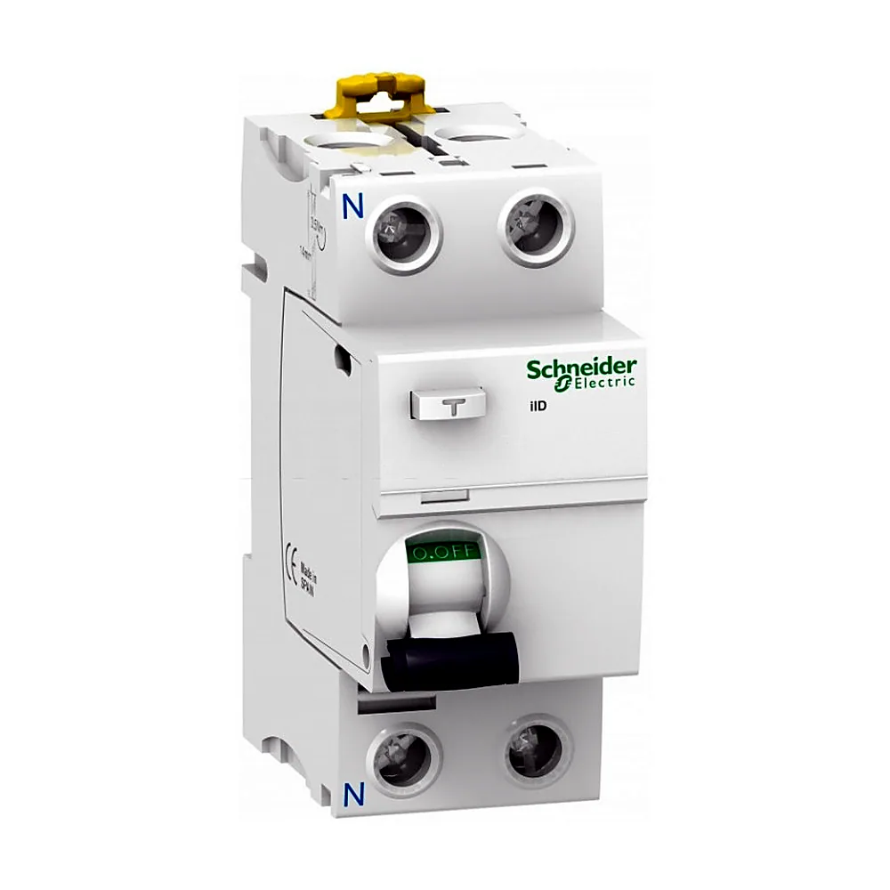 Диференційний вимикач (ПЗВ) iID тип АС 2P 25A 10мА, A9R10225, Schneider Electric
