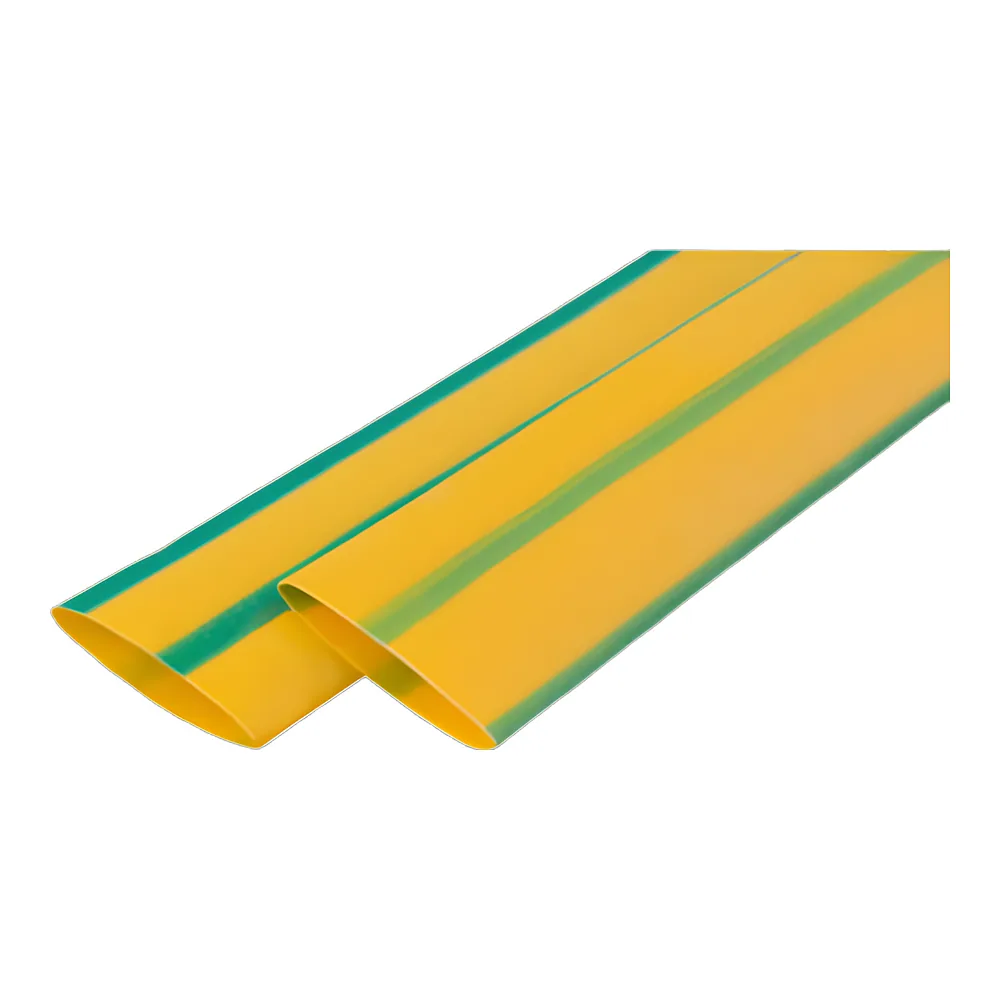 Термоусаджувальна трубка e.termo.stand.8.4.yellow-green 8/4 мм 1 м жовто-зелена E.NEXT s024201
