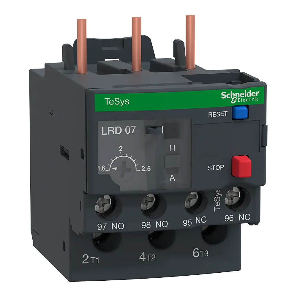Теплове реле TeSys LRD 1,6-2,5 А Schneider Electric LRD07