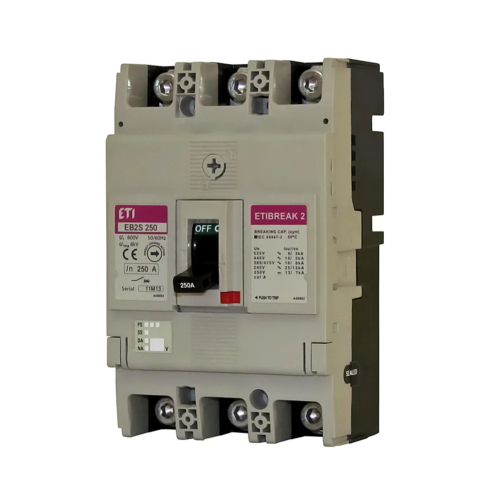 Авт. вимикач EB2S 250/3HF 200A (40kA, фікс. налашт.) 3P, ETI