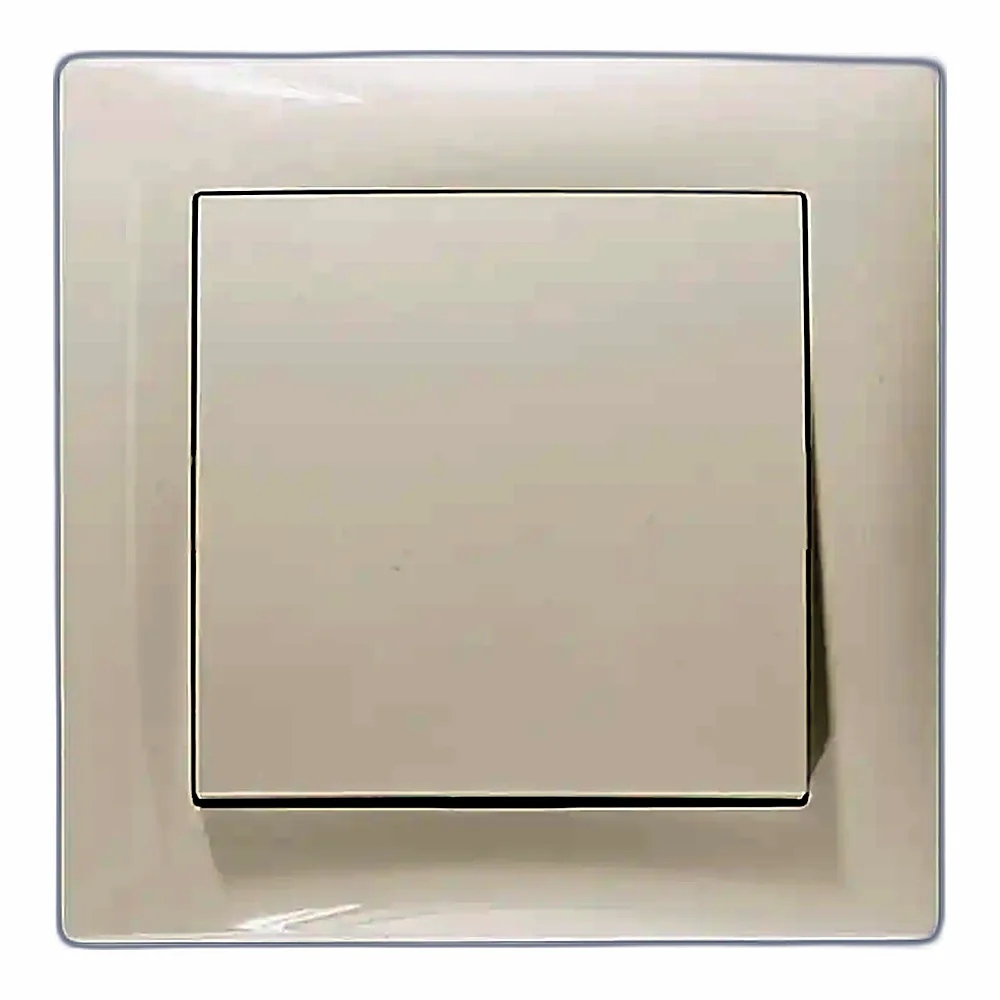 Перемикач перехресний Triumph 1 кл., с/м, кремовий, 9202-55,C, Erste