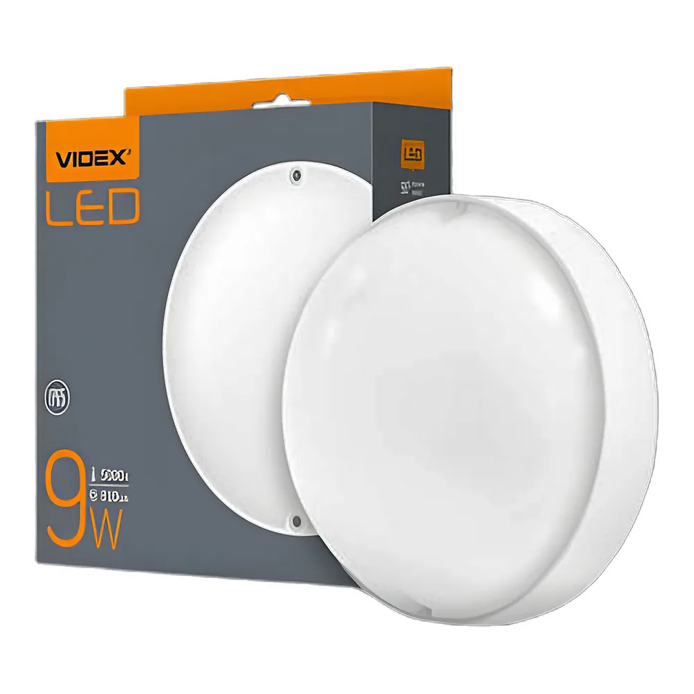 Світильник 9 Вт 5000 K 220 В LED Videx VL-BHR-095PW