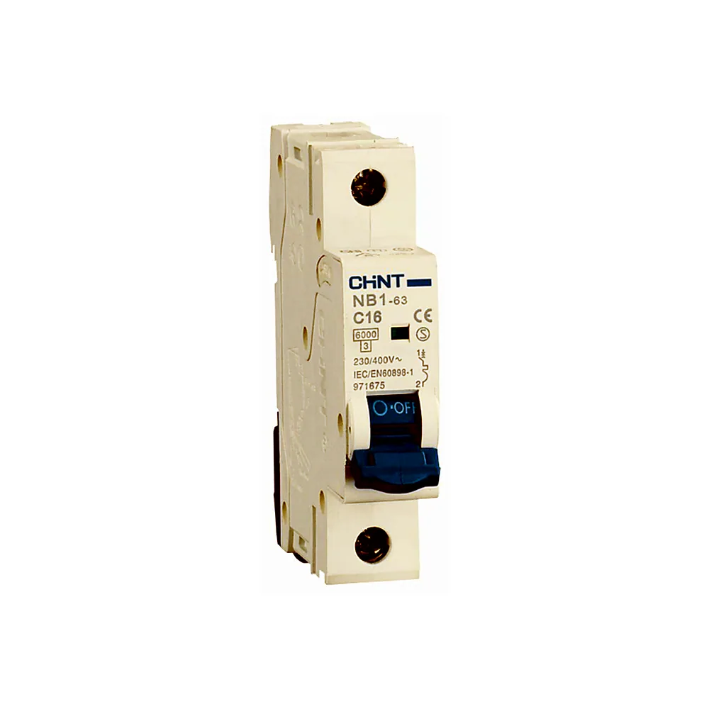 Авт. вимикач NB1-63H 1P D25 10kA DB, Chint