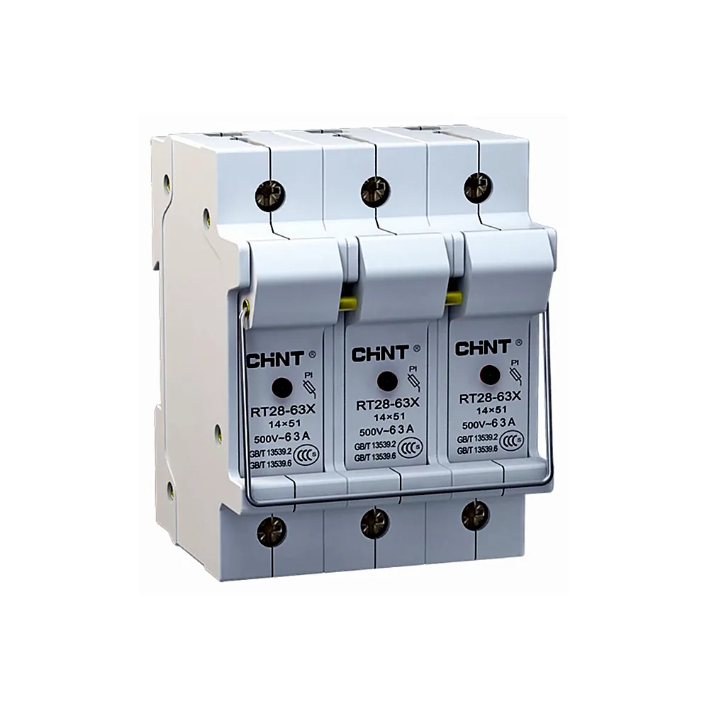 Тримач запобіжника з індикацією NRT28-63X 3P 14x51 base (EU), Chint