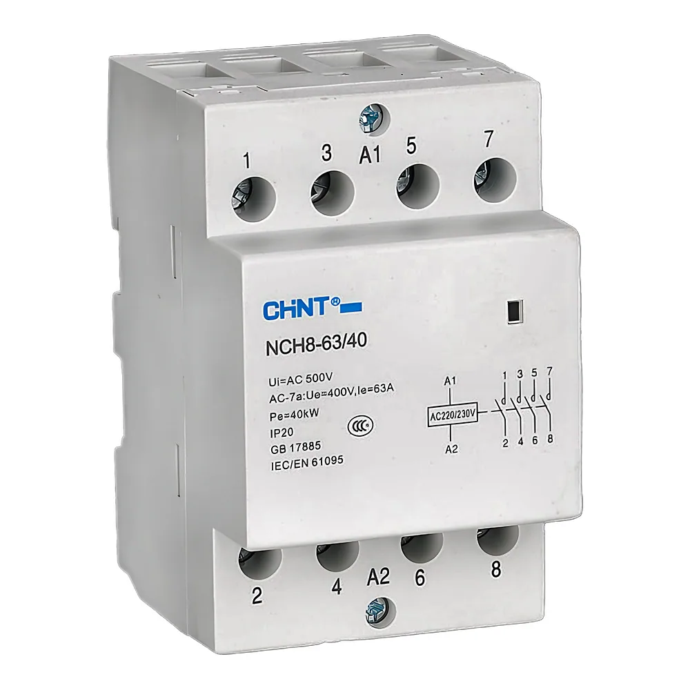Контактор змінного струму NCH8-63/11 2P 63 А CHINT 256095