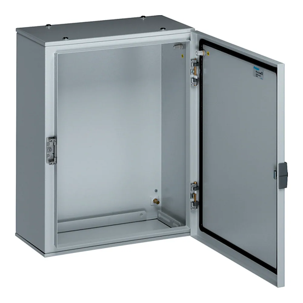 Шафа металева ORION Plus, IP65, непрозорі двері, 650X400X200мм, Hager