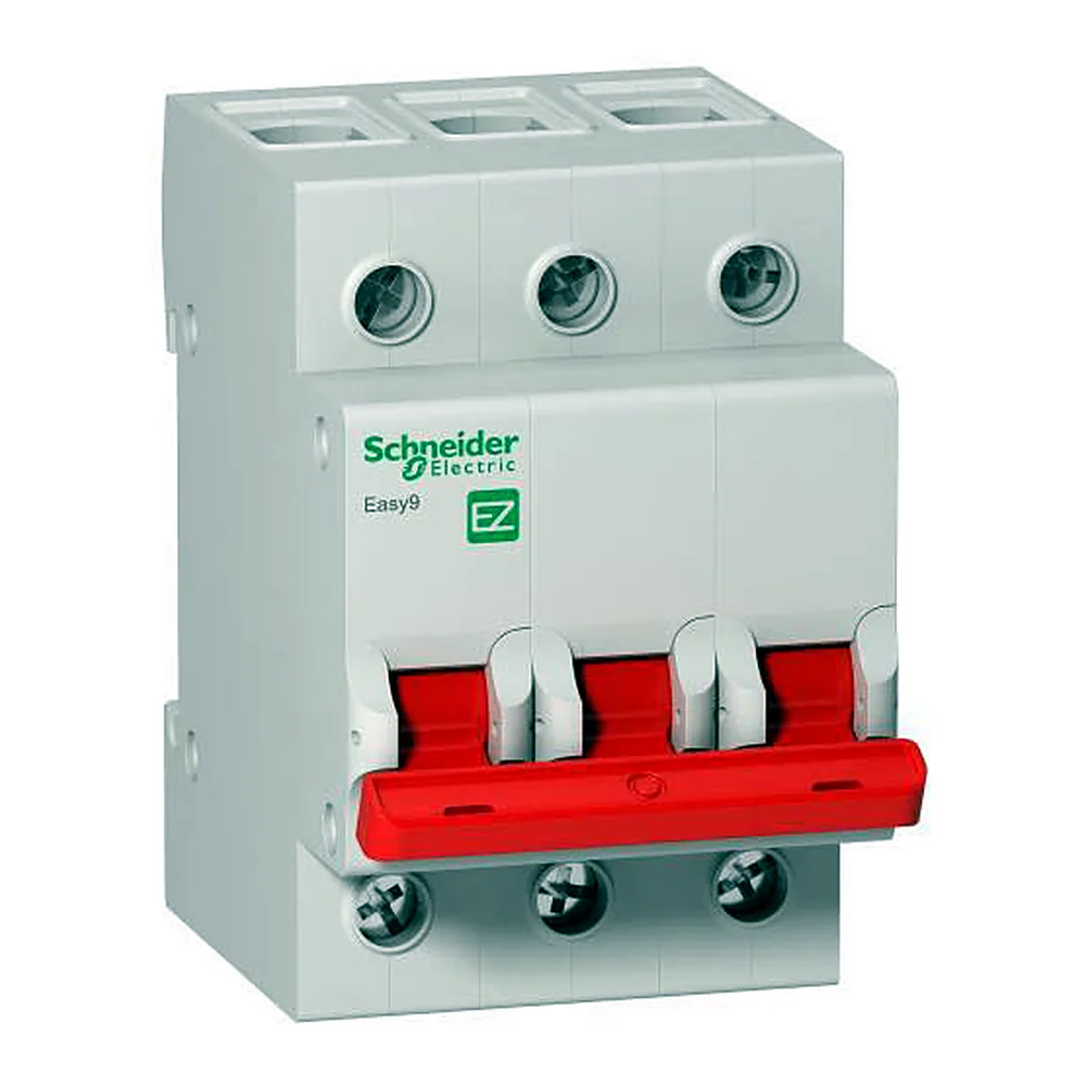 Вимикач навантаження EZ9 "І-О" 3Р; 400В; 100А/5кА, Schneider Electric