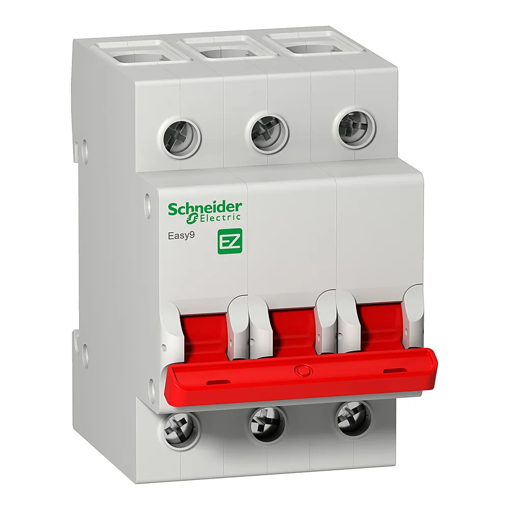 Вимикач навантаження EZ9 І-О 3P 100 А 400 В /5 кА Schneider Electric EZ9S16391