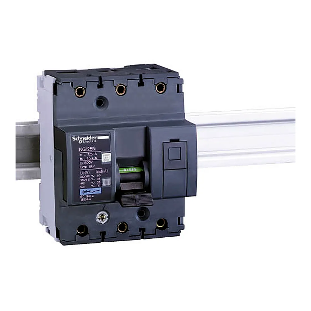 Автоматичний вимикач NG125N, 3P 100A хар-ка C, Schneider Electric