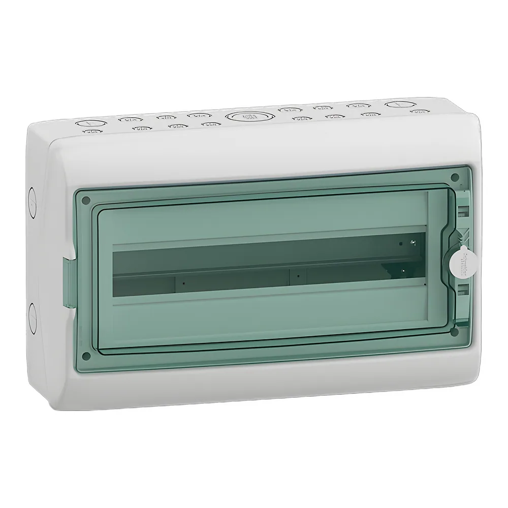 Модульний щит Mureva IP65 18 модулів 1х18 модулів з клемами Schneider Electric 13432